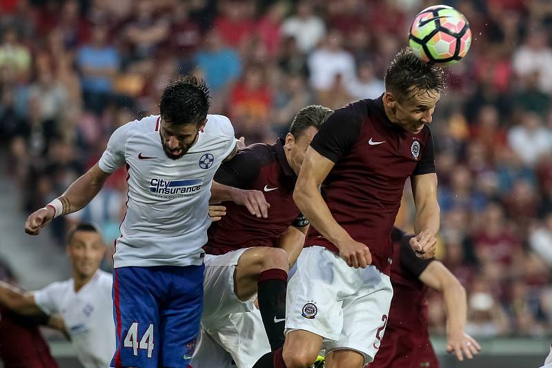 3. předkolo Ligy mistrů mezi AC Sparta Praha a FC Steaua Bukurešť 