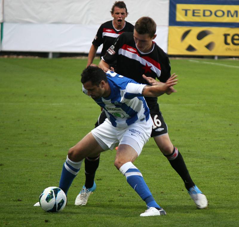 Slavia ani na čtvrtý pokus nevyhrála, po třech remízách prohrála v Boleslavi 0:1.