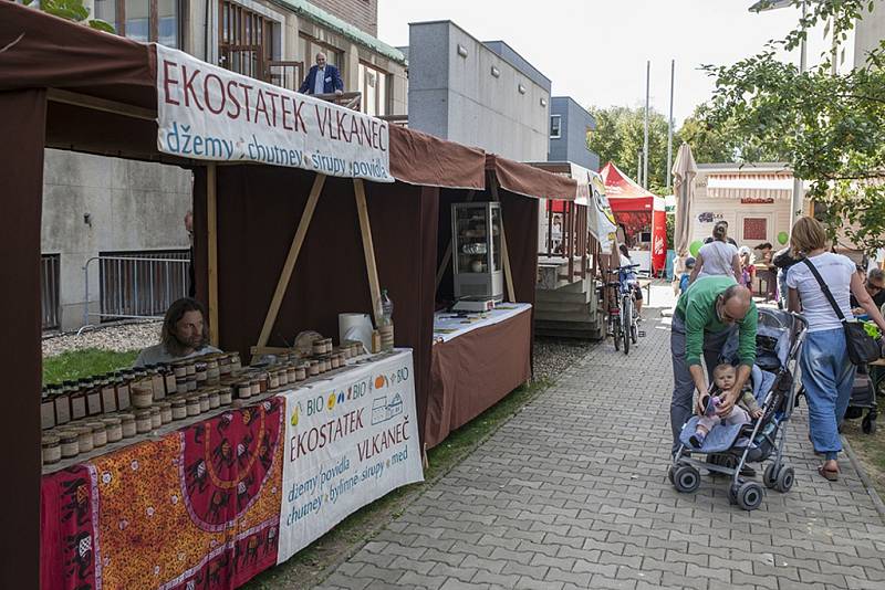 Z farmářských slavností pro rodiny s dětmi v Národním zemědělském muzeu v Praze.