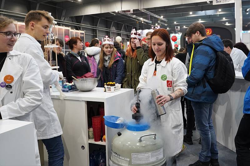 Patnáctý ročník Evropského veletrhu pomaturitního a celoživotního vzdělávání Gaudeamus.