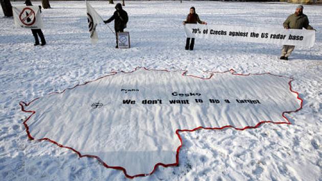 Protest hnutí Ne základnám