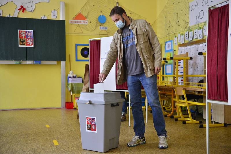 Senátní volby 9. října 2020 v Praze.