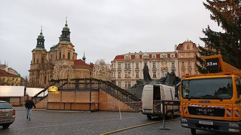 Přípravy jsou hotové, Praze už vládne adventní atmosféra.