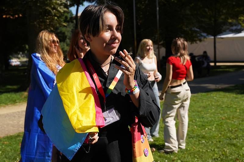 Festival hrdosti LGBT+ komunity Prague Pride 2022.