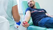 Darování krve.