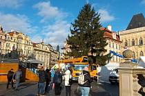 Praha se chystá na Vánoce.