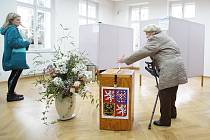 První kolo prezidentských voleb v Česku, Průhonice 