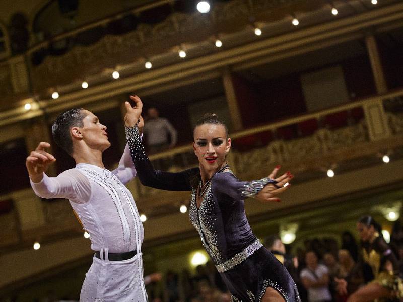 Mistrovství ČR v tanečním sportu, latinskoamerické tance proběhlo 28. února v pražské Lucerně.