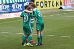 Fotbalisté Bohemians v Ďolíčku porazili Karvinou 2:0.