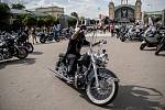 Příznivci americké motocyklové značky Harley-Davidson se sešli 5. července 2018 na pražském Výstavišti, aby oslavili 115. výročí značky.