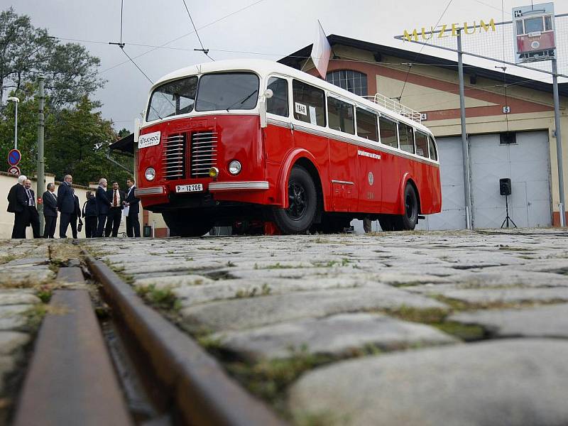 Muzeum městské hromadné dopravy v pražských Střešovicích.