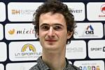 Climber Adam Ondra spoke at a press conference before the European Bouldering Cup 2022 on April 21, 2022 in Prague.