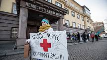Happening proti plánu Prahy 1 přenechat provoz Nemocnice Na Františku soukromníkovi proběhl 9. ledna. Byl zahájen sběr podpisů pro vyhlášení referenda za zrušení koncesní smlouvy.