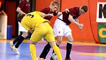 IV. zápas čtvrtfinále play off Chance futsal ligy: AC Sparta Praha - Nejzbach Vysoké Mýto 3:2 (2:1), 26. dubna 2016.