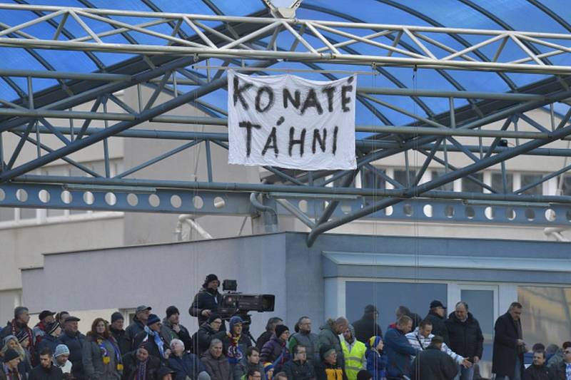 Utkání 20. kola první fotbalové ligy: FK Mladá Boleslav - Sparta Praha.