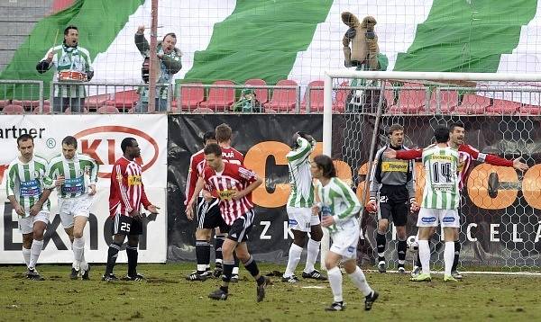 Zápas 1. Gambrinus ligy 20. kola mezi celky FK Bohemians Praha a FK Viktoria Žižkov