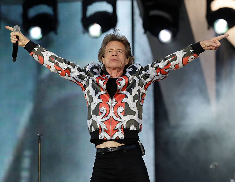 Koncert skupiny Rolling Stones v roce 2018.