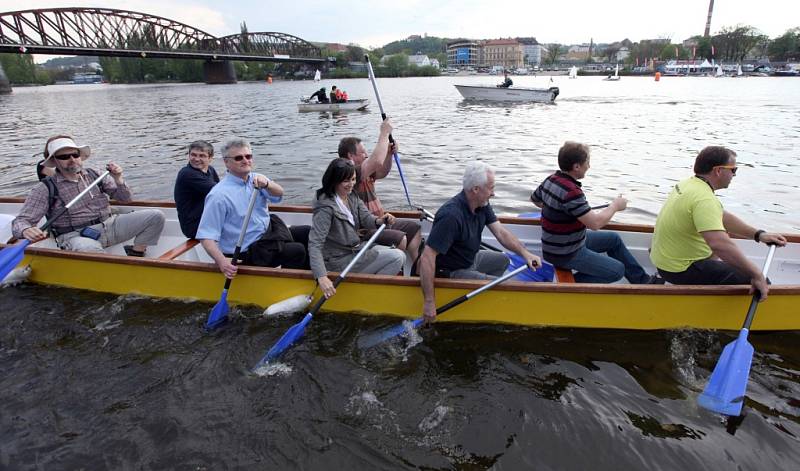 Z 6. ročníku výstavy Lodě na vodě v Praze.