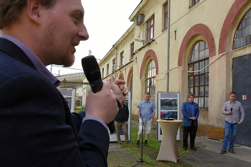 Areál bývalého depa u Masarykova nádraží v centru Prahy, kde se Národní technické muzeum chystá vybudovat Muzeum železnice a elektrotechniky NTM.