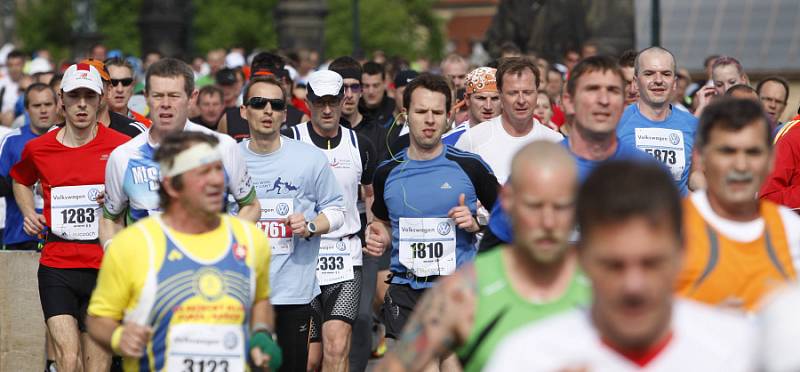 Pražský marathon proběhl 13. května centrem Prahy.