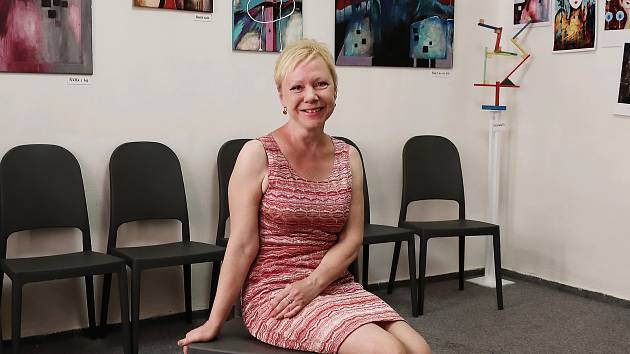 Ředitelka Galerie pro onkologické pacienty Irena Kraftová.