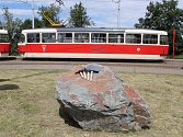 Ze slavnostního zahájení stavby tramvajové tratě Divoká Šárka - Dědinská v Praze 6.
