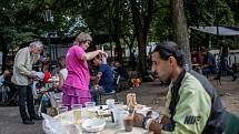Piknik pro lidi bez domova proběhl 16. srpna v Praze.