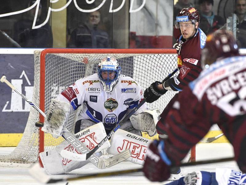 Čtvrtfinále play off hokejové extraligy - 4. zápas: HC Kometa Brno - HC Sparta Praha.