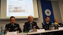 Tisková konference k policejním opatřením na léto 2016