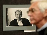 Václav Havel na fotografii Oldřicha Škáchy. 