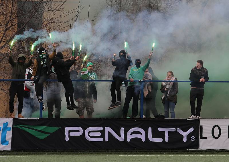 Finále fotbalové Tipsport ligy mezi Bohemians a Brnem na Vyšehradě.