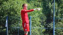 Zápas Podolí - Újezd skončil v úmorném vedru remízou 1:1.