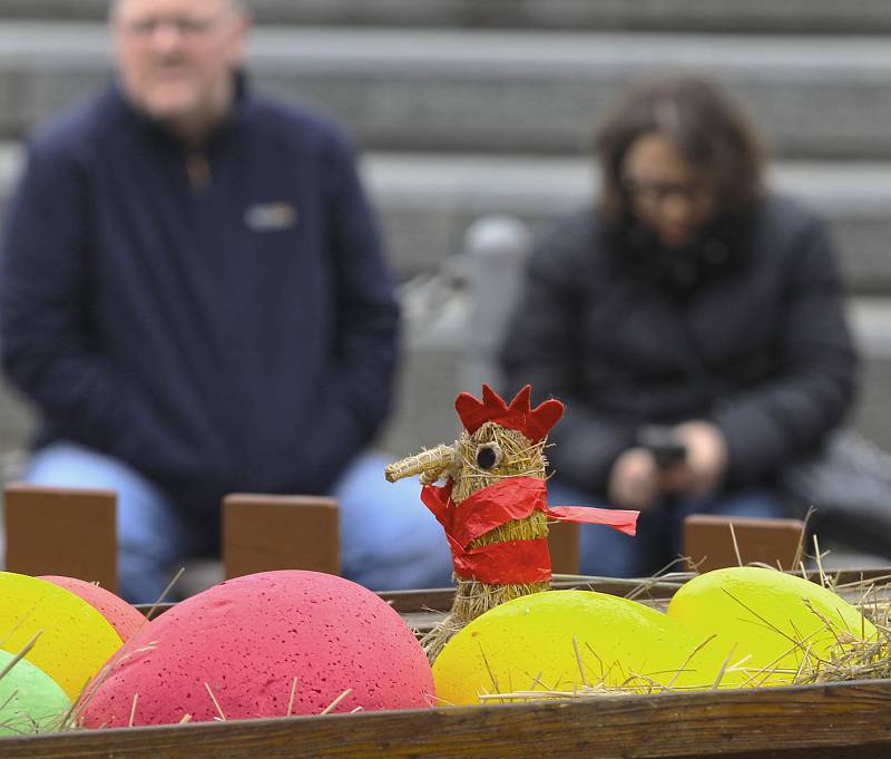 Velikonoční trhy na Staroměstském náměstí v roce 2018