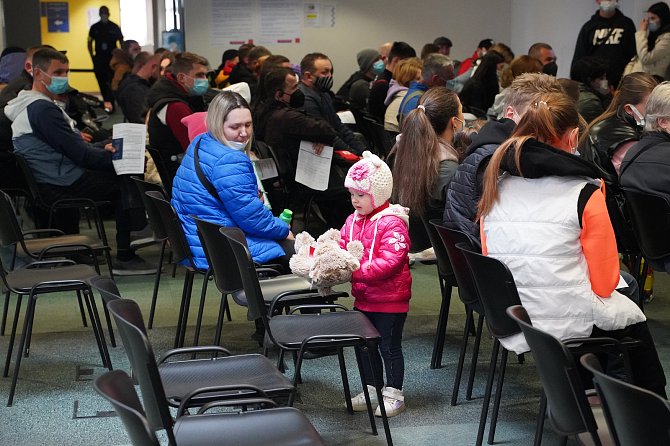 Jednání Krizového štábu hl. m. Prahy k situaci ohledně migrační vlny a nové KACPU ve Vysočanech.