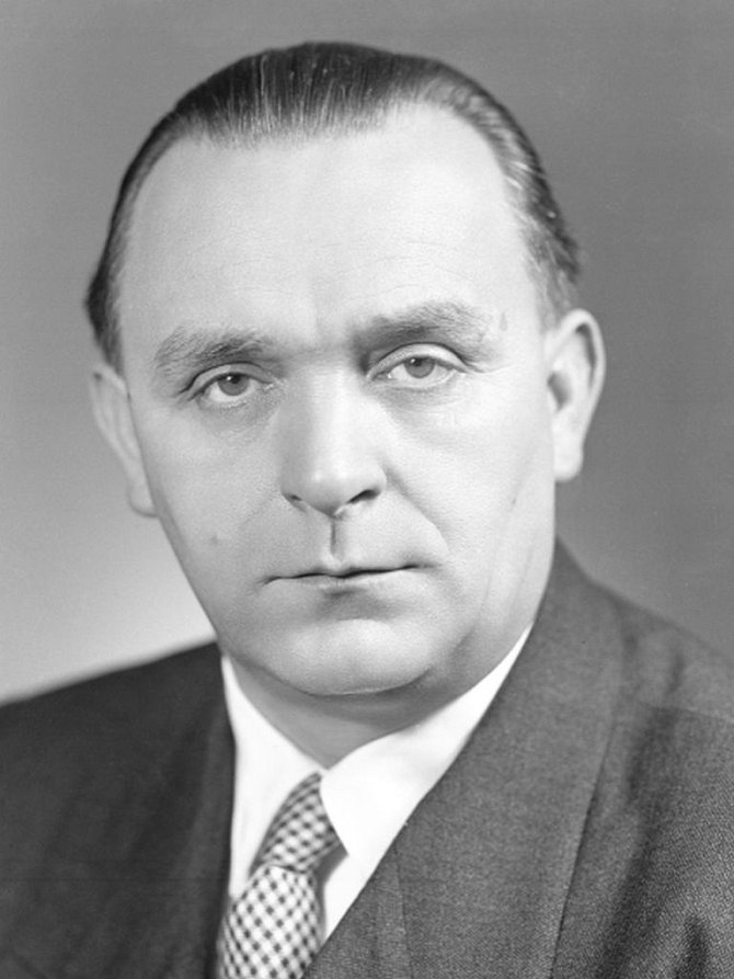 Politik a fyzik František Kahuda.