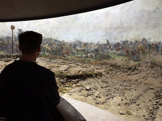 Maroldovo panorama Bitva u Lipan je vůbec největší obraz v Česku, který zachycuje historickou událost, konkrétně bitvu, která se odehrála 30. května 1434. Obraz zabírá plochu 1045 metrů čtverečních. Autorem obrazu je Luděk Marold.