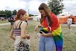 Duhový průvod na festivalu hrdosti LGBT+ komunity Prague Pride, 13. srpna 2022, Praha