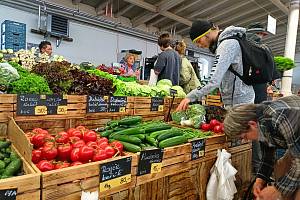 Farmářské trhy se zeleninou v Praze, Hala 22 v Holešovické tržnici