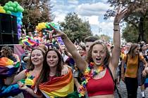 Pochod Prague Pride prošel 11. srpna 2018 centrem Prahy.