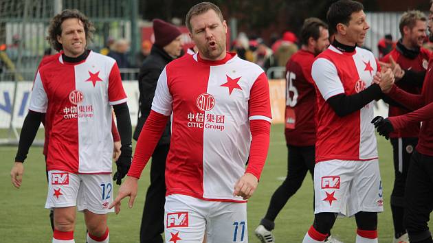 Tradiční silvestrovské souboje bývalých hráčů Slavie a Sparty.