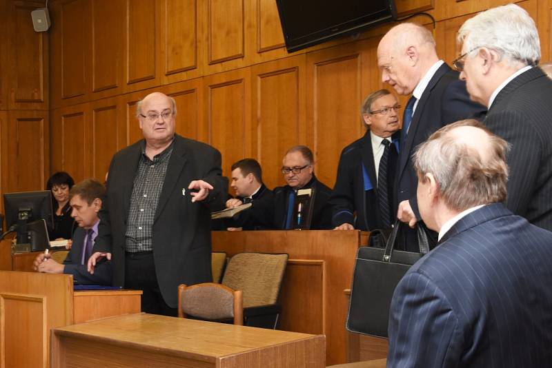 Bývalý soudce Ondřej Havlín před odvolacím senátem Krajského soudu v Praze.