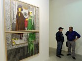Vernisáž výstavy pozoruhodných děl a kreseb umělce Tomáše Smetany Světlo z vedlejšího pokoje v galerie Dvorak sec contemporary.  