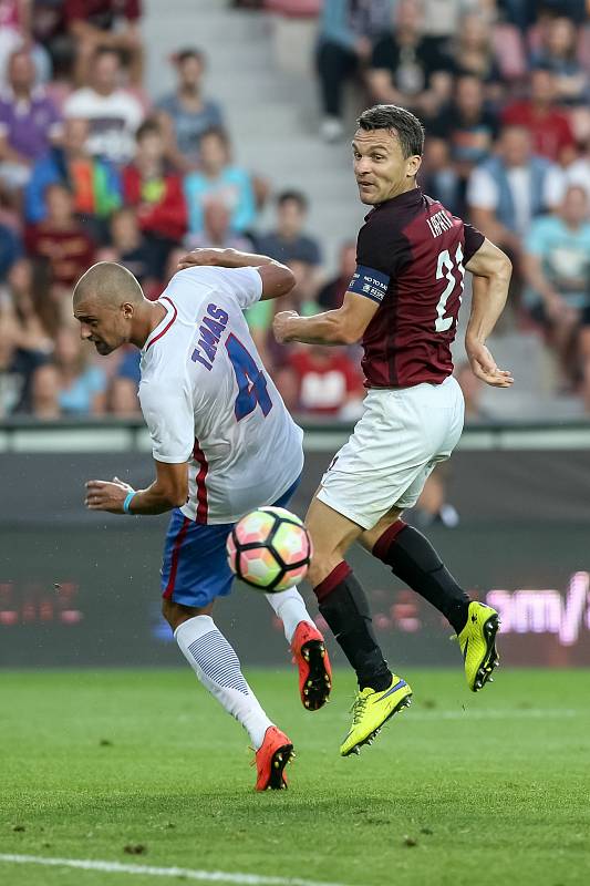 3. předkolo Ligy mistrů mezi AC Sparta Praha a FC Steaua Bukurešť 