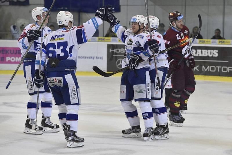 Čtvrtfinále play off hokejové extraligy - 4. zápas: HC Kometa Brno - HC Sparta Praha.