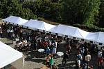 Festival of mini-breweries in the gardens of Prague Castle.