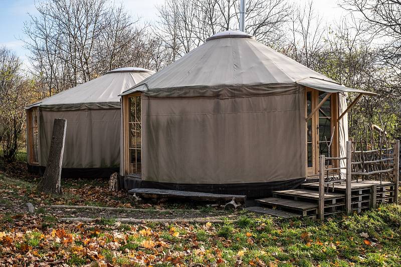 Lesní školka Studánka v Trubské na Berounsku.