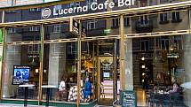 Nově otevřený Lucerna Cafe Bar.