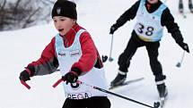 Pražský pohár v běhu na lyžích v Ski Parku Chuchle 4. února.