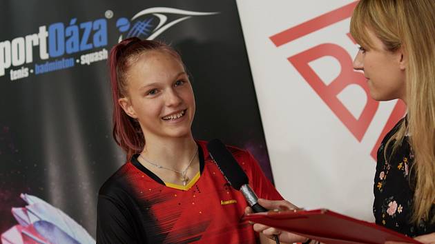 Petra Maixnerová je budoucností badmintonu.