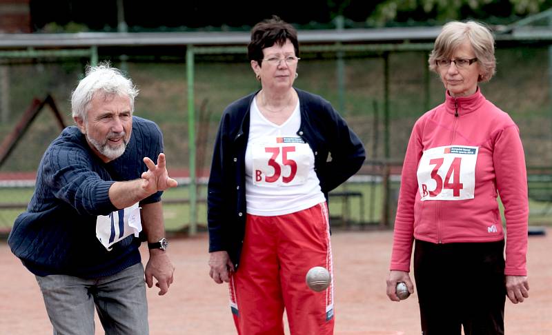 5.ročník Sportovních her seniorů na Stadionu mládeže Na Kotlářce.